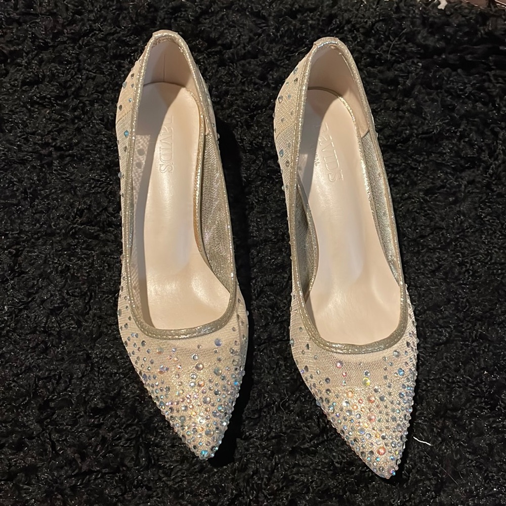 jeweled pumps